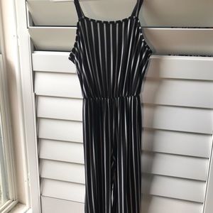 Caution To the Wind Long Romper